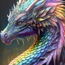 Схема вышивки «Дракон»