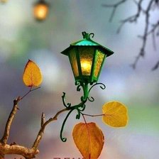 Схема вышивки «Фонарь»