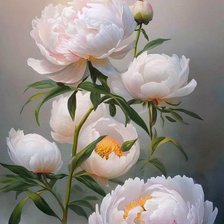 Схема вышивки «Bujori»