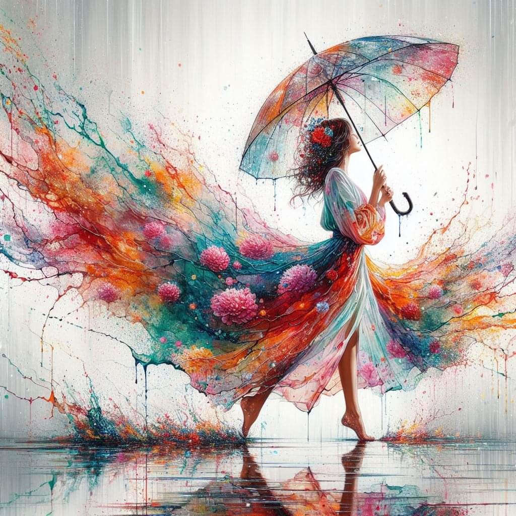 Viata in culori - doamna - оригинал