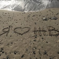 Схема вышивки «Я люблю ЖВ»