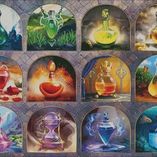 Схема вышивки «волшебные пузырьки»