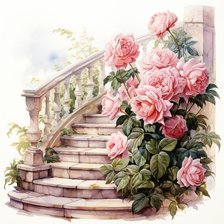 Схема вышивки «Милый сердцу уголок»