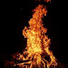 Схема вышивки «Пламя»