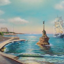 Памятник затопленным кораблям