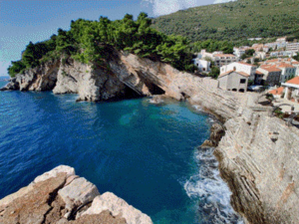 Черногория - горы море - предпросмотр