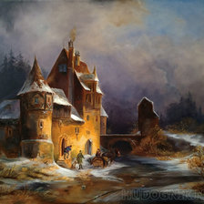 Схема вышивки «ГОЛЛАНДСКИЕ ПЕЙЗАЖИ»