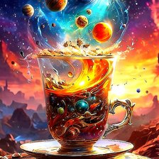 Схема вышивки «Чашечка мира»