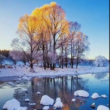 Схема вышивки «ЗИМА»