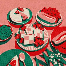 Схема вышивки «настолье»