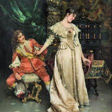 Схема вышивки «Худ. Франческо Винеа»