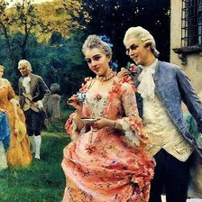 Схема вышивки «Худ. Федерико Андреотти»