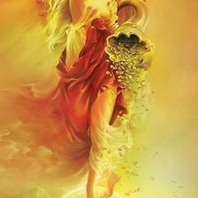 Схема вышивки «Богиня Фортуна»