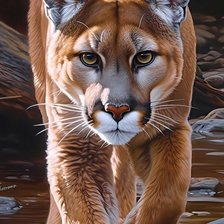 Схема вышивки «Львица»