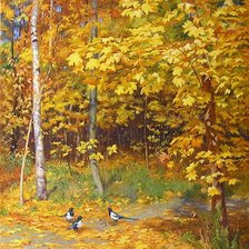 Схема вышивки «Осень»