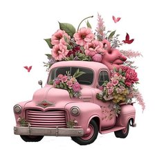 Схема вышивки «Автомобиль»