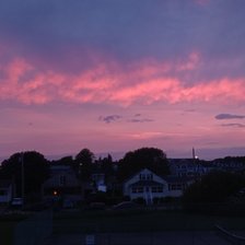 Схема вышивки «Закат»