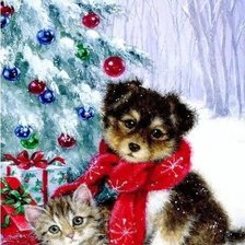 Схема вышивки «Новогоднее»