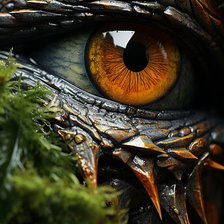 Схема вышивки «Глаз дракона»