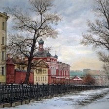 Схема вышивки «Городские зарисовки 1»