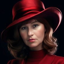 Схема вышивки «Автопортрет»