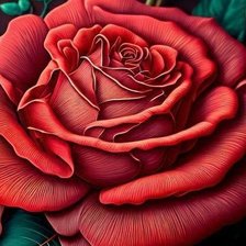 Схема вышивки «Роза»