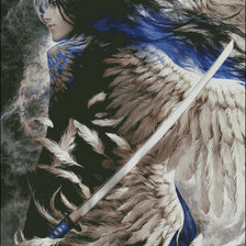 Схема вышивки «Мой ангел»