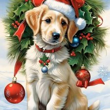 Схема вышивки «Новогоднее»