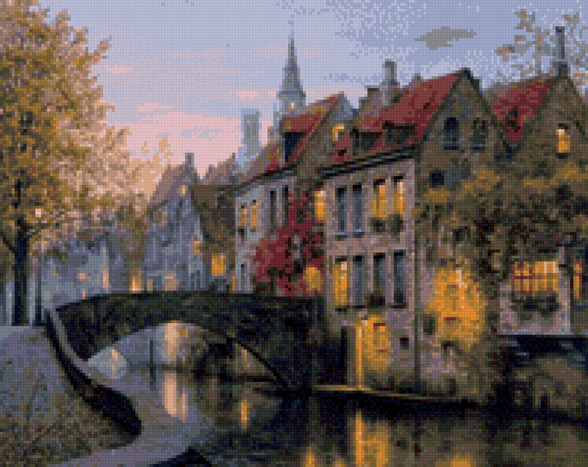 Вид на город - предпросмотр