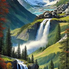 Природа горы река