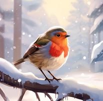 Схема вышивки «Zsuzsa madárkája»