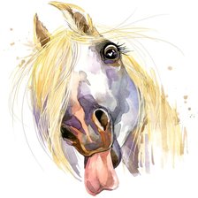 Схема вышивки «Лошадка»