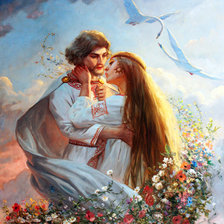 Схема вышивки «любовь»