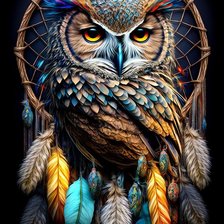 Схема вышивки «owl»