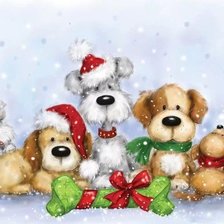 Схема вышивки «новогоднее»