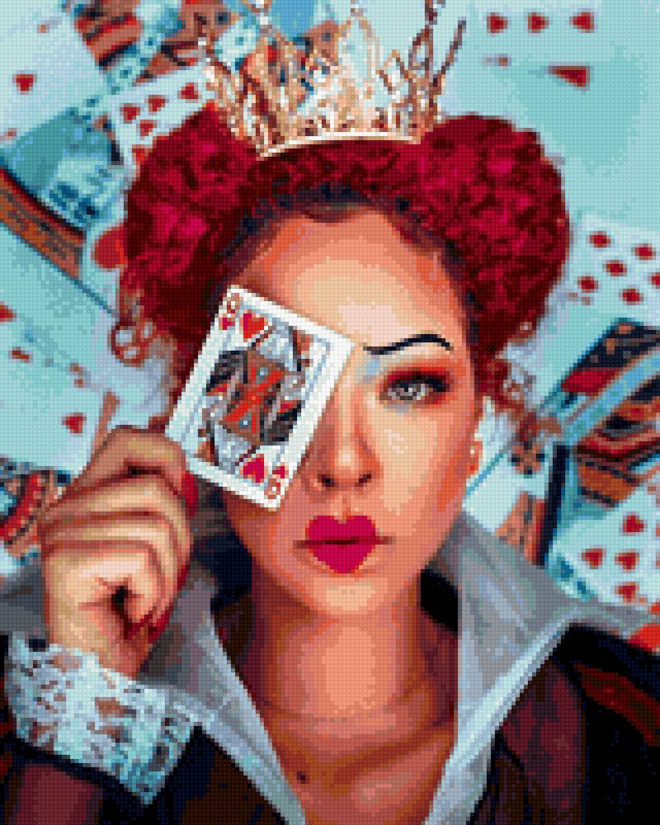 ДАМА ЧЕРВИ - дама черви - предпросмотр