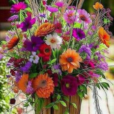 Схема вышивки «Букет»