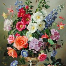 Схема вышивки «Натюрморт#4»