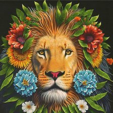 Схема вышивки «Дух природы»