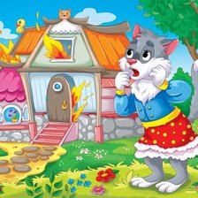 Схема вышивки «сказки»