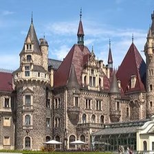 Схема вышивки «Замок»