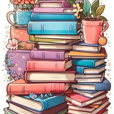 Схема вышивки «Книжки»