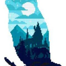Схема вышивки «Гарри поттер»