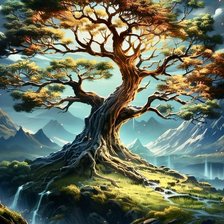 Схема вышивки «Дерево-жизни»