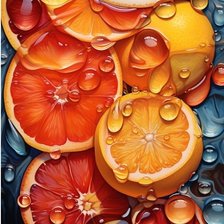 Схема вышивки «Orange»