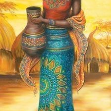 Схема вышивки «NEGRA PAU»