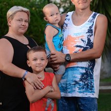 Схема вышивки «Семья гамма»