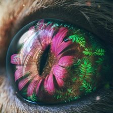 Схема вышивки «кошка»