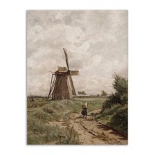 Схема вышивки «Мельница»