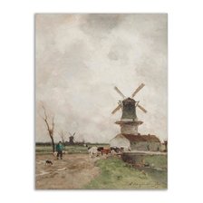 Схема вышивки «Мельница»